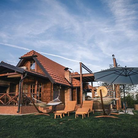Brvnara Vila Promaja クラドヴォ エクステリア 写真