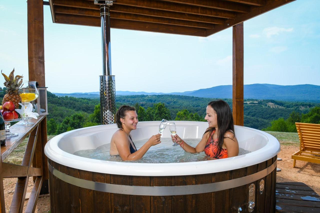 Brvnara Vila Promaja クラドヴォ エクステリア 写真